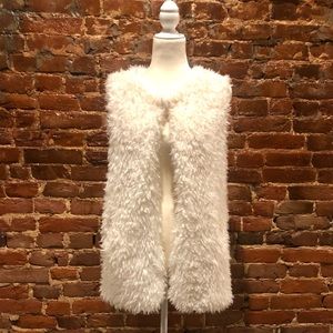 Mia Maddison Shaggy Faux Fur Vest